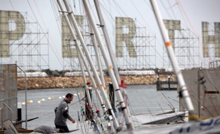 mondiale di perth regate di flotta annullate per maltempo