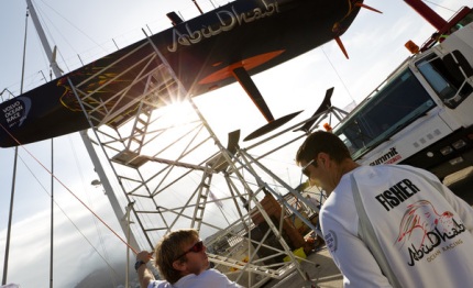 vor citta del capo fervono lavori