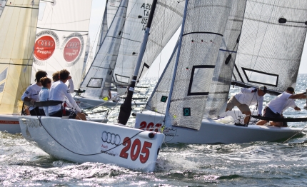 audi melges 20 gold cup italian smile
