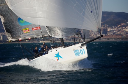 melges 32 team bros domina anche la seconda tappa delle merchbanc barcelona winter series