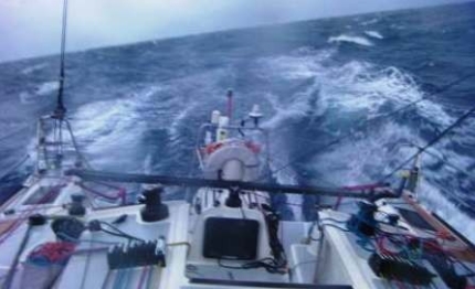 global ocean race di bolina verso lo stretto di cook