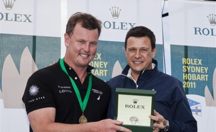 sydney hobart la premiazione dei line honours