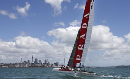 americas cup primi test per luna rossa