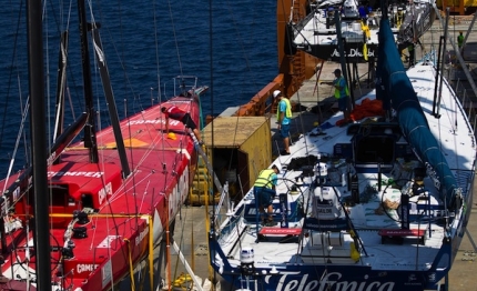 vor la flotta pronta alla partenza per sanya