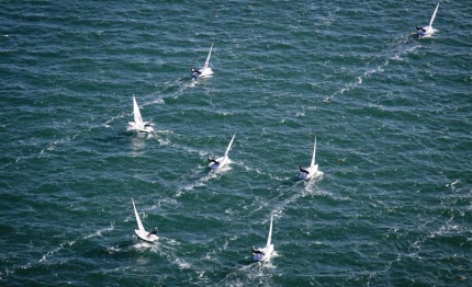 miami orc gallo in medal race nei laser