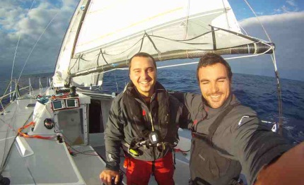 marco nannini in testa nella global ocean race