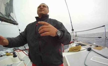 tempesta in arrivo in attesa al largo di capo horn