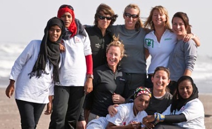 giro arabia vela dee caffari guida le veliste omanite al posto
