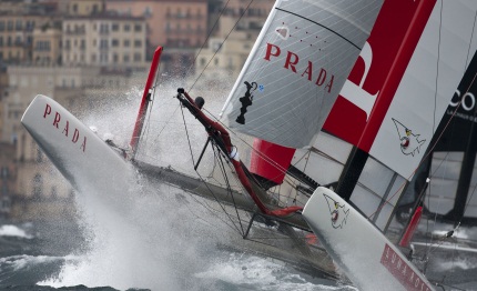 america cup napoli una prima giornata da brividi