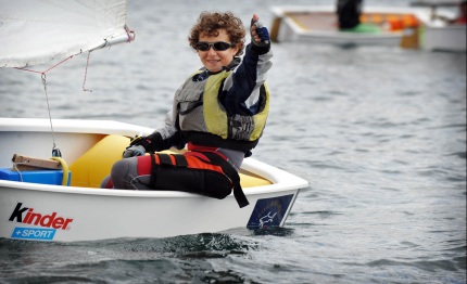 trofeo optimist italia via alla prima tappa da cervia