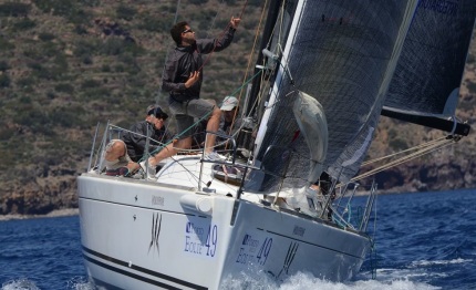 eolian sailing week giornata infuocata