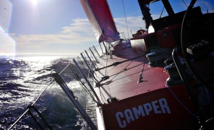vor camper takes secondo place in miami thriller