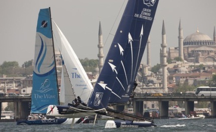 extreme sailing series fa rotta su istanbul per act