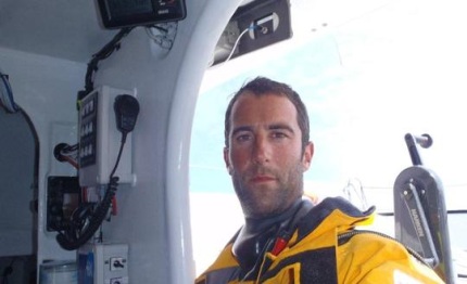 mono 60 banque populaire sur autoroute du fastnet