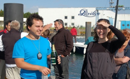 marco nannini takes second in the gor with class40 financial crisis