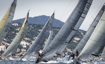 primo giorno di regate saint tropez