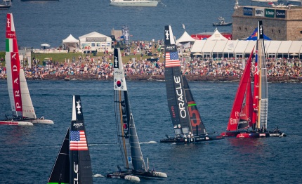 america cup oracle team usa senza rivali