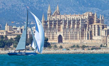tp 52 palma azzurra 2a nella practice race