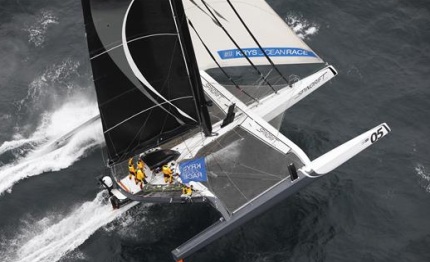 krys ocean race podium complete close finish