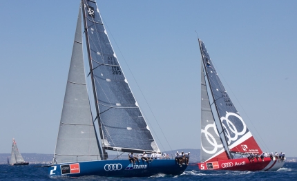 copa del rey ran and audi azzurra at the lead