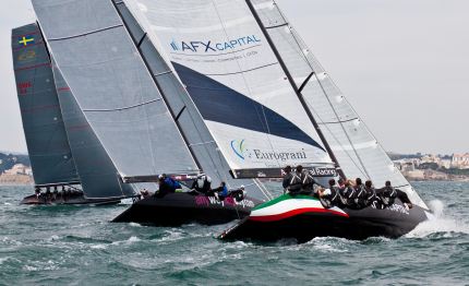 team aqua rc44 sweden cup 2012