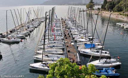 melges 24 poche ore al mondiale di torbole