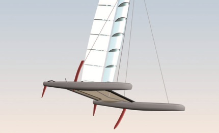 hydros announces that construction has begun on its yacht for the little america cup