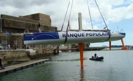 le mono 60 banque populaire dans son element