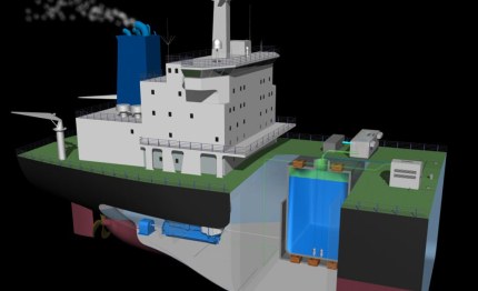 gas naturale celle combustibile per navi da carico piu ecologiche