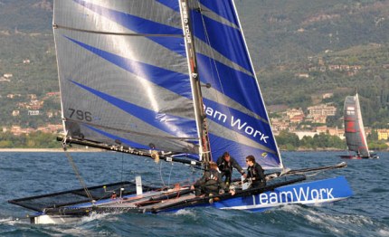 garda alla children la premiazione della multicento vinta da team work