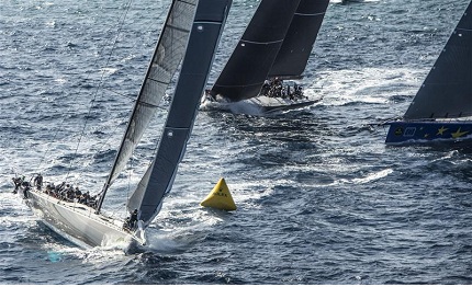 middle sea race partenza grandiosa