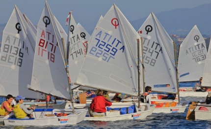 optimist niente vento per ultima tappa del trofeo kinder