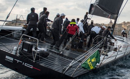 la middle sea race di bressani de angelis stig
