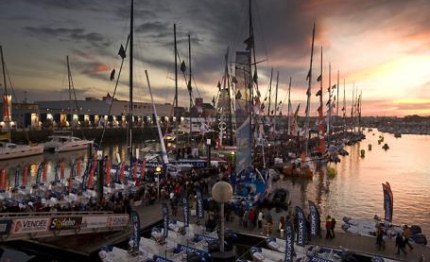 ultima notte terra per 20 del vendee globe