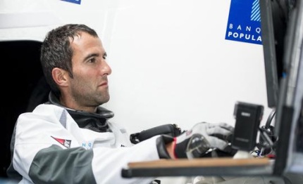 vendee globe armel le cleac toujours aux commandes