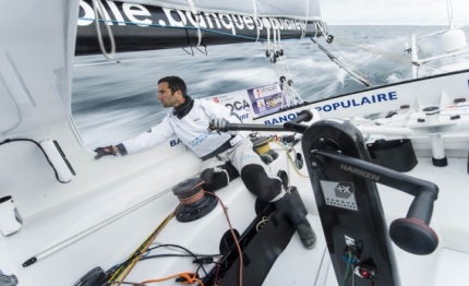 vendee globe touch and go pays for le cleac