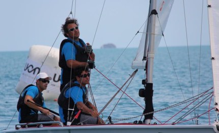 mondiale laser sb20 italiani in lotta per il podio
