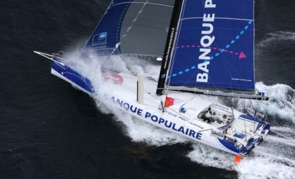 vendee globe armel the jackal takes the lead