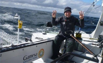 vendee globe per mike golding passaggio capo horn