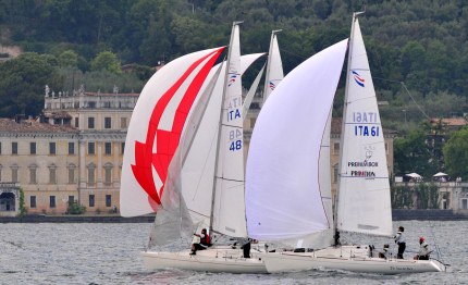 una sola regata per la winter cup del garda