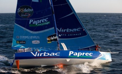 vendee globe jean pierre dick perde la chiglia