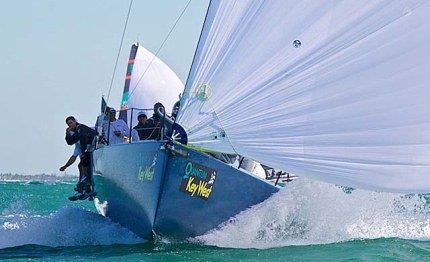 key west tp 52 azzurra vince ancora