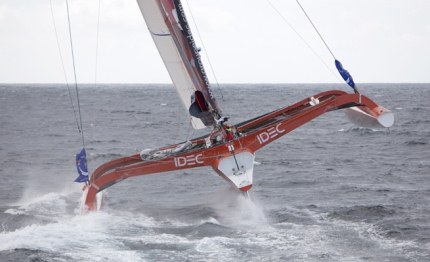francis joyon prova il record sulla route de la decouverte