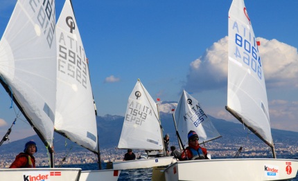 il sole conclude la tappa del trofeo optimist italia kinder sport