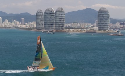 ancora la cina nel presente della volvo ocean race