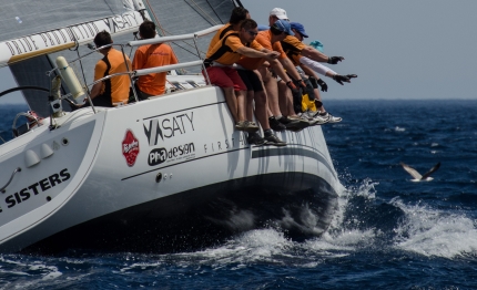 eolian sailing week finale con spettacolo