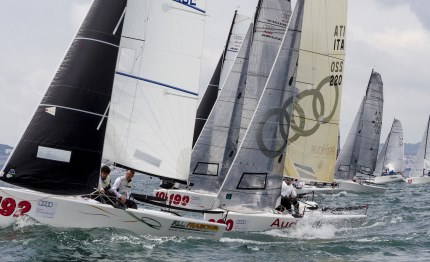 porto ercole arrivano gli audi melges