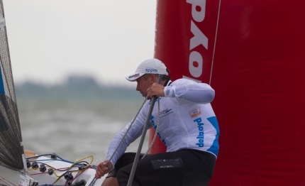 delta lloyd regatta first medals for the skiffs