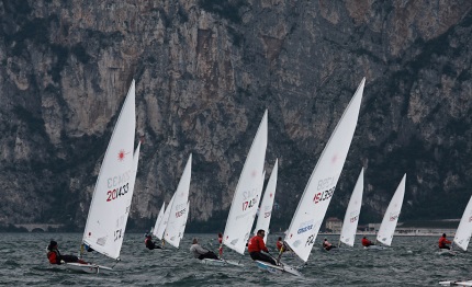 campione del garda 120 laser alla euromaster cup