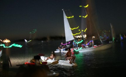 regata di luna piena vela vampira porto pollo